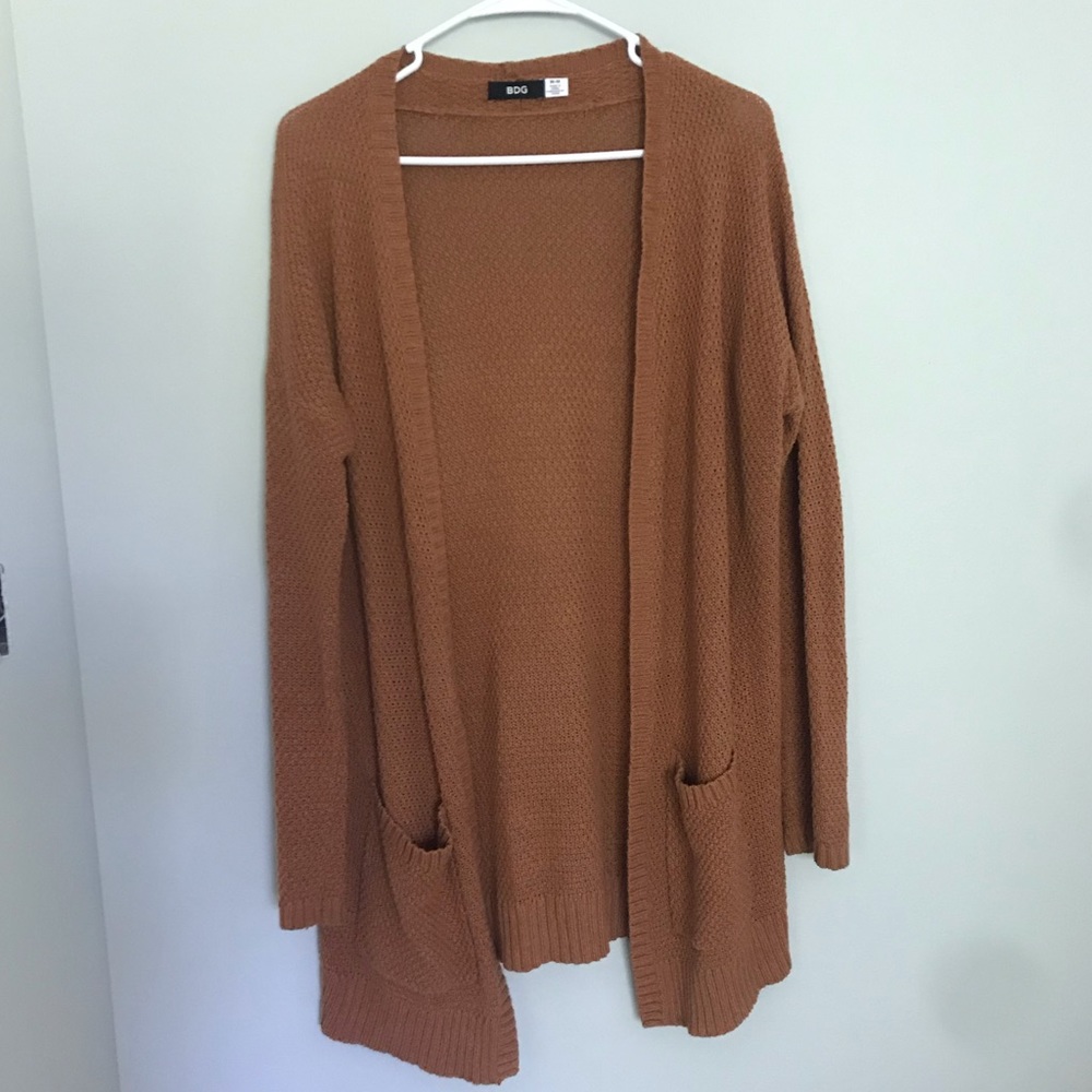 Rust Orange Knit Sweater